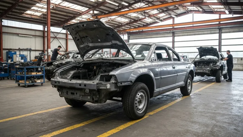 Démontage et recyclage des épaves : processus