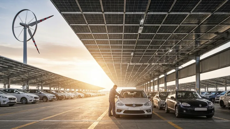 Énergies renouvelables dans le recyclage d'épaves