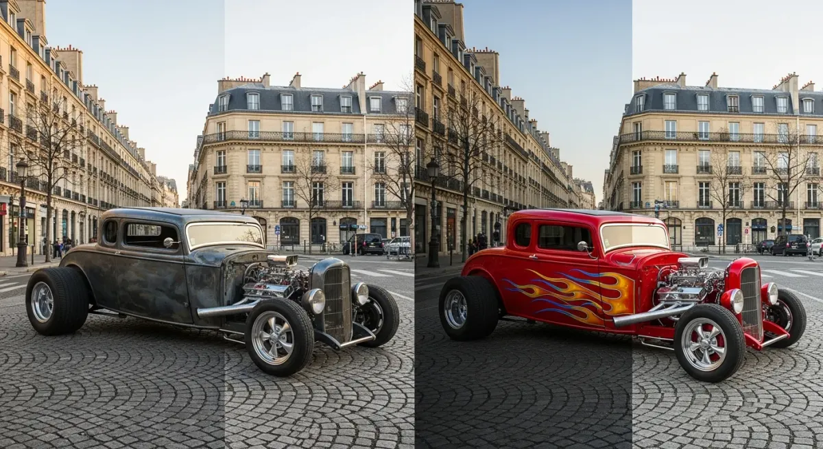 Personnalisation châssis hot rod suspension performance Paris