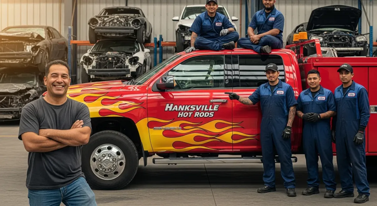 Hot rod Ford restauré atelier Hanksville Hot Rods Paris