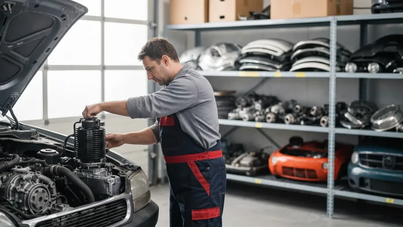 Utilisation de pièces recyclées